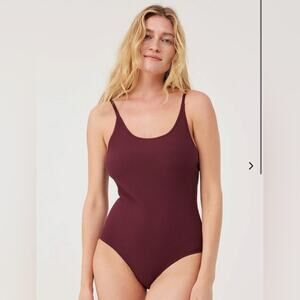 Outdoor Voices SuperForm Rib Leotard/Bodysuit